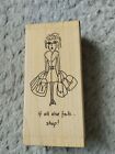 Funstamps "If All Else Fails" Rubber Stamp by Lynn Lockwood (FN88)