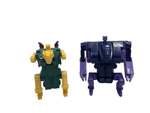 Vintage 1987 Hasbro Transformers G1 Terrorcons (Lot of 2) Cut Throat & Blot - Picture 1 of 8