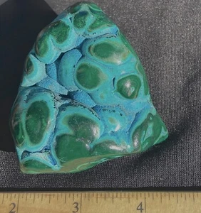 Mala-Chula (Azurite & Malachite) Botryoidal Specimen 198 grams - 7  Oz Congo - Picture 1 of 8