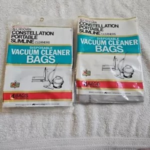 SET BESTEHEND AUS 2 Pkgs/7 Beuteln Total Hoover Constellation Tragbar Slimline Vakuumbeutel - Bild 1 von 2