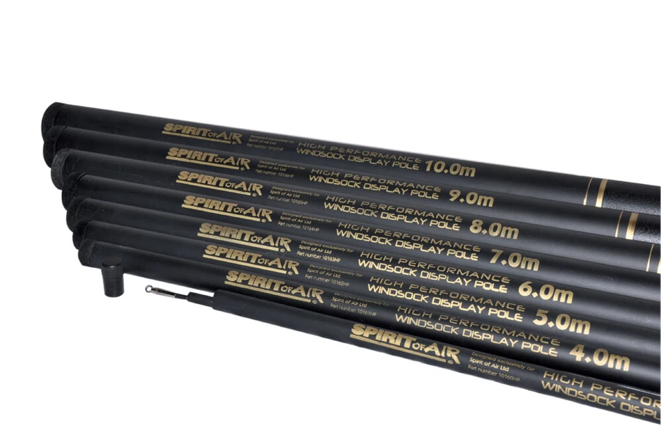 Telescopic flag pole 5m-12m for windsock festivals camp best brand - Image 1 of 1