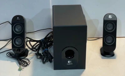 Logitech X-230 2.1 canali cablati computer gaming TV altoparlanti e subwoofer 32 watt - Immagine 1 di 4