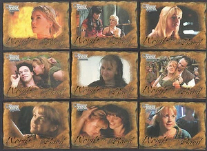 XENA THE QUOTABLE (Rittenhouse 2003) Complete WORDS FROM THE BARD Chase Card Set - Picture 1 of 3