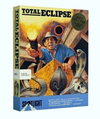 Total Eclipse by Spotlight for Commodore Amiga - NEW - Sealed - Image 1 of 4