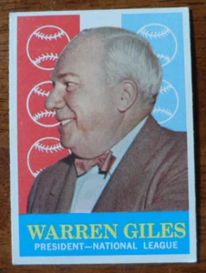 1958 TOPPS BASEBALL #200 WARREN GILES VG-EX U-5789 - Picture 1 of 2