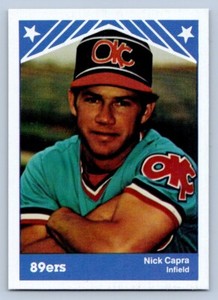 Nick Capra 1983 TCMA Oklahoma City 89ers