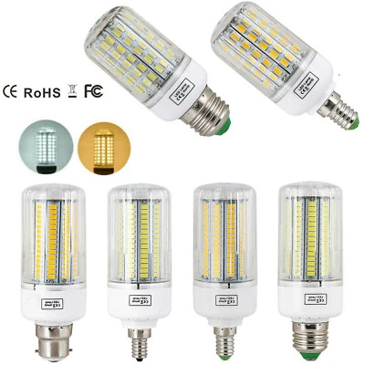 25W-150W LED Corn Bulb Light B22 E14 E27 Screw Base Ultra Super Bright Lamp 230V - Image 1 of 4