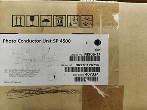 Unidad fotoconductora original genuina Ricoh 407324 SP4500. Entrega gratuita - Imagen 1 de 3