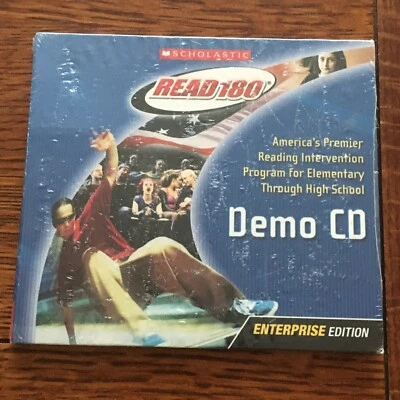 Scholastic Read180 Demo CD Enterprise Edition 2005 Win/Mac NEW - Image 1 of 2