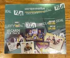 2018 Nrl TLA Rugby League Factory Sealed Box Of Trading Cards 36 Packs.