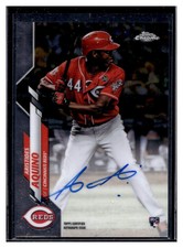 2020 Topps Chrome Rookie Autograph Aristides Aquino Auto REDS Chunichi Dragons