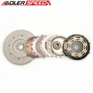K20 Clutch Triple Disc Kit + Flywheel For ACURA RSX HONDA CIVIC K20 K24 Standard - Picture 1 of 7