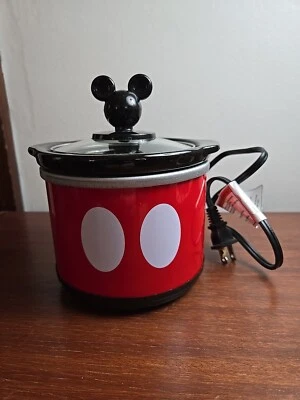 Disney Mickey Mouse Mini Dipper Electric Crock Pot Warmer 16oz EUC - Image 1 of 4