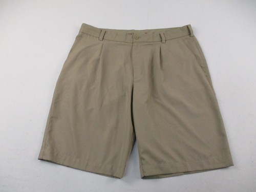 Pantaloncini Nike Golf Uomo 34 Marrone Casual Performance Chino Tasca Drifit Elasticizzati