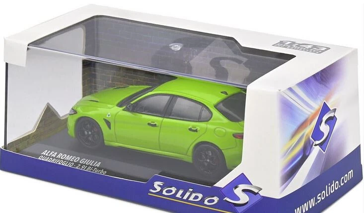 Solido ALFA ROMEO GIULIA QUADRIFOGLIO BITURBO 2020 GREEN 1 43