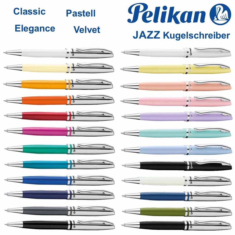 Pelikan Kugelschreiber Jazz Classic Velvet Pastell Elegance K35 K36 Geschenk - Bild 1 von 1