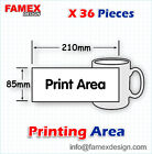 X36 Custom Printed Mug • Personalised Print Cup Business Logo Image Photo Bulk 