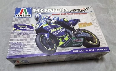 ITALERI HONDA RCV 211 MOTOGP 2003 1/9 ITEM 4624 NO TAMIYA NO PROTAR - Immagine 1 di 4