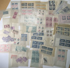Lot 40s 50s 60s Singles Blocks Stamps VFW Humane Treatment of Animals Natl Parks