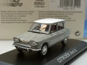 Norev Citroen Ami 6, grau, weißes Dach - 153510 - 1:43 - Picture 1 of 6