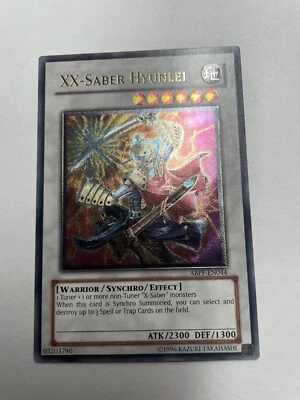 Yugioh XX-Saber Hyunlei ABPF-EN044 Ultimate Unlimited Edition Mint Condition  - Image 1 of 2