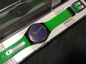 SWATCH GB267C - Green ‘N Violet Ergovis 2012 GENT PUBBLICITARI - NEW IN BOX RARE - Foto 1 di 1
