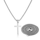 Stainless Steel Cross Necklace For Men Silver Cross Necklace For Boy Small   