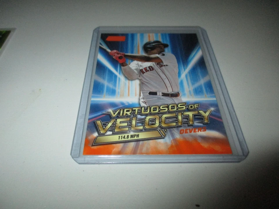 Rafael Devers 2023 Stadium Club Virtuosos of Velocity Orange #VV-16 1/50 - Image 1 of 1