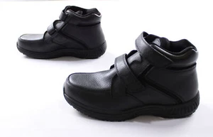Orthofeet Men's Glacier Gorge Leather Orthopedic Boots CD4 Black Size US:7D  - Picture 1 of 8