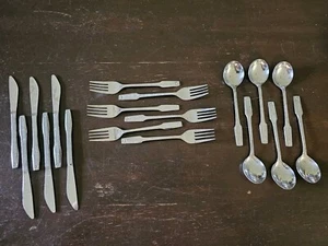 Vtg  Eastern Airlines Silverware (Lot Of 18) Setting for 6 By ABCO 6.5" - Picture 1 of 7