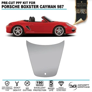 Full Bonnet Precut PPF Paint protection Film Kit For Porsche Boxster Cayman 987 - Picture 1 of 4