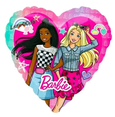 BARBIE PARTY BALLOON HEART SHAPED PARTY SUPPLIES DECORATION - image 1 of 2