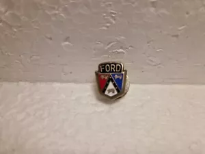VINTAGE PIN / KNOPFLOCH FORD 50er/60er Jahre AMERIKANISCHER FAHRZEUGBAUER - Bild 1 von 8