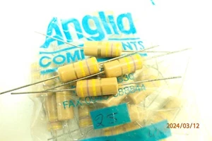 VINTAGE AXIAL POWER 470K 2W RESISTOR (X10) UNIT - UKSTOCK RETRO REPAIRS - Picture 1 of 2
