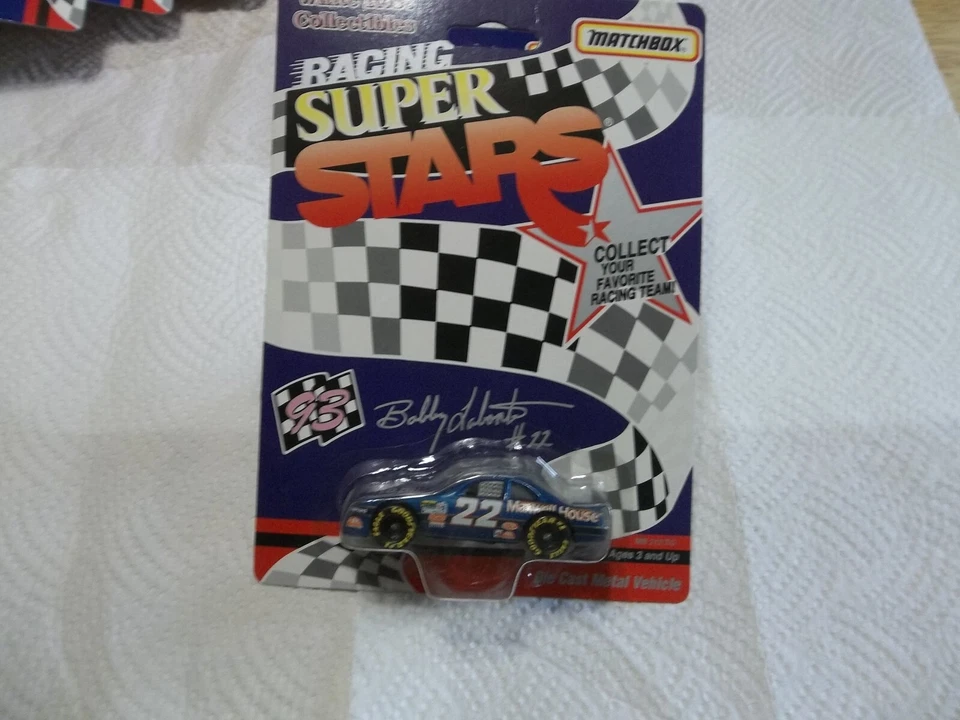 NASCAR 1993 Matchbox Racing Super Stars #22 Bobby Labonte Die Cast 1/64 coche Foto 1 de 1