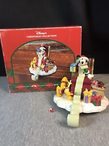 Disney Mickey Santa Stocking Holder Hanger Naughty & Nice List Christmas Decor