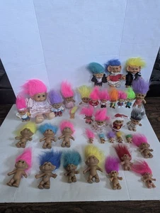 Konvolut 35 alte Troll Puppen Konvolut - Bild 1 von 22