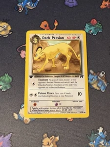 Pokémon Cards Dark Persian 42/82 Team Rocket FIRST EDITION - (NM-) - Picture 1 of 6