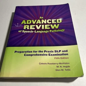 An Advanced Review of Speechâ??Language Pathology: Preparation for the Pr - GOOD - Picture 1 of 3