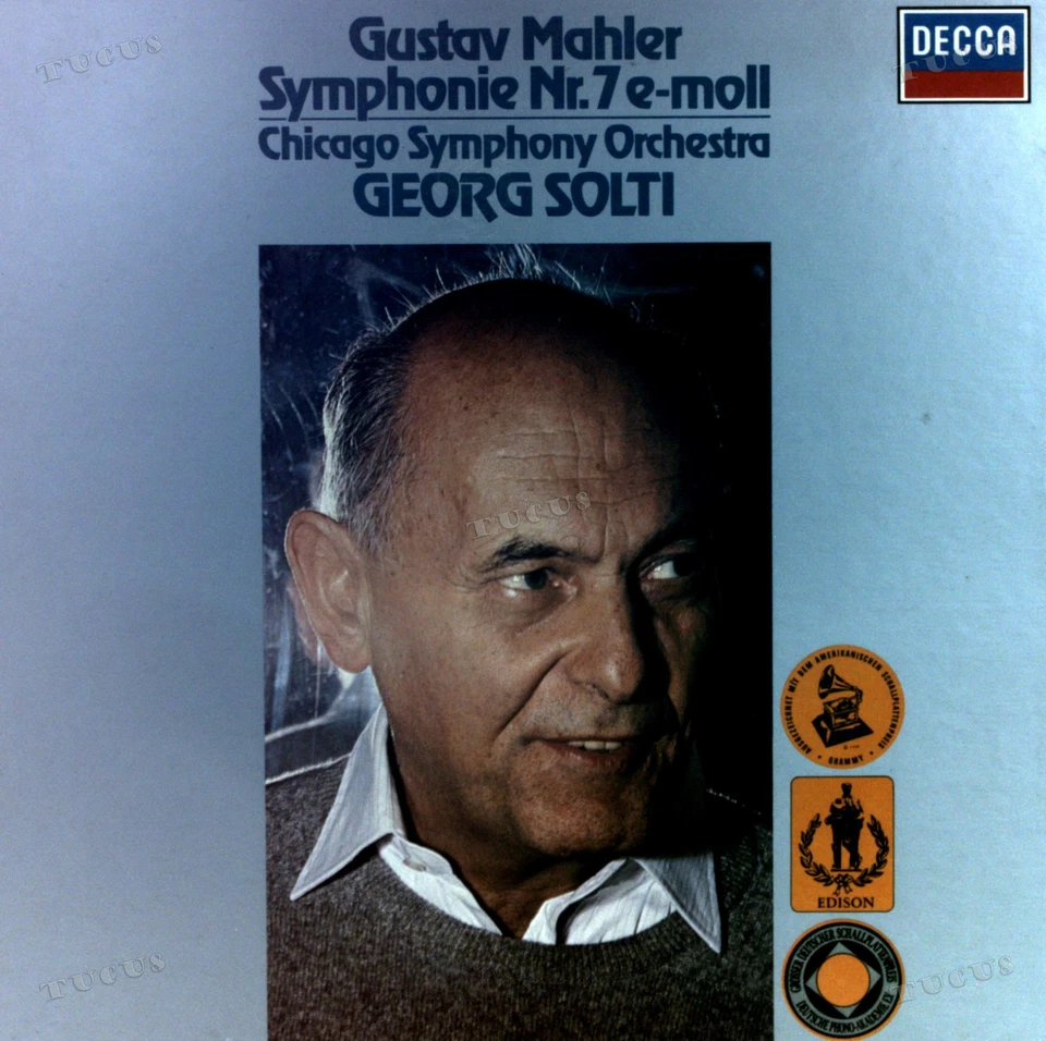 Gustav Mahler, Chicago Symphony O. Georg Solti - Symphony Nr.7 E-moll 2LP .* - Image 1 of 1