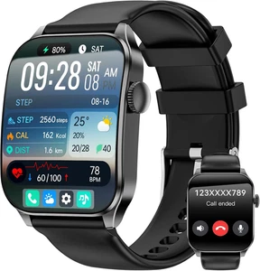 Smartwatch Uomo Donna Con Effettua/Risposta Chiamate,1,91" Schermo Curvo HD Orol - Foto 1 di 12