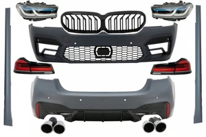 Bodykit für BMW 5er G30 17-19 Stoßstange Lichter Kühlergrill M5 LCI Design 20 - Bild 1 von 12