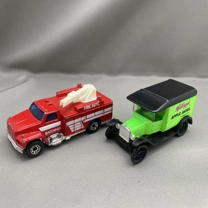 Matchbox Kellogg Truck 1989 Fire Truck - Bild 1 von 14