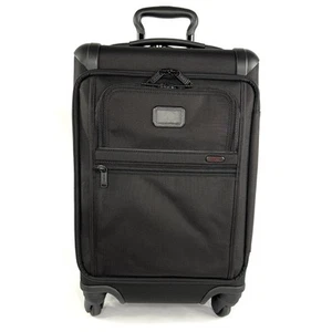 TUMI Core International Expandable Front Lid Carryon 4 Wheel Packing Case Black - Picture 1 of 14