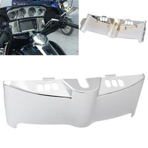 Chrome Switch Dash Panel Accent Fairing Cover For Harley Touring Electra Glide - Picture 1 of 24