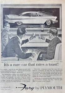 1957 Plymouth Fury - Rare Car That Rates a Toast! AD #A315 - Picture 1 of 1