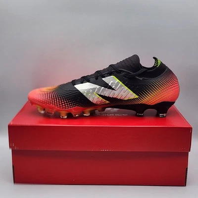 Botines de fútbol New Balance TEKELA PRO CON CORDONES BAJOS FG V4+ para hombre talla 11 negros rojos Foto 1 de 4