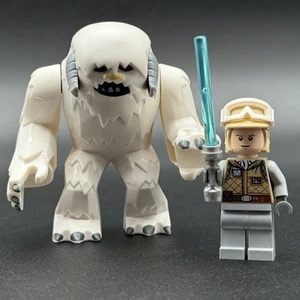 LEGO Star Wars Wampa & Luke Skywalker Minifigure Set 8089 Hoth Wampa Cave - Picture 1 of 8