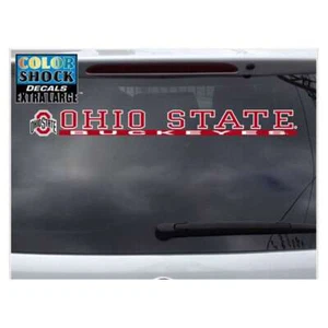 Ohio State Buckeyes Decal Strip - Logo W/ Ohio State Buckeyes - ALT - Picture 1 of 1