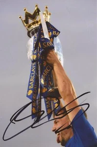FOTO TROFEO DE LA PREMIER LEAGUE 6x4 firmada por Danny Drinkwater + certificado de autenticidad - Imagen 1 de 1